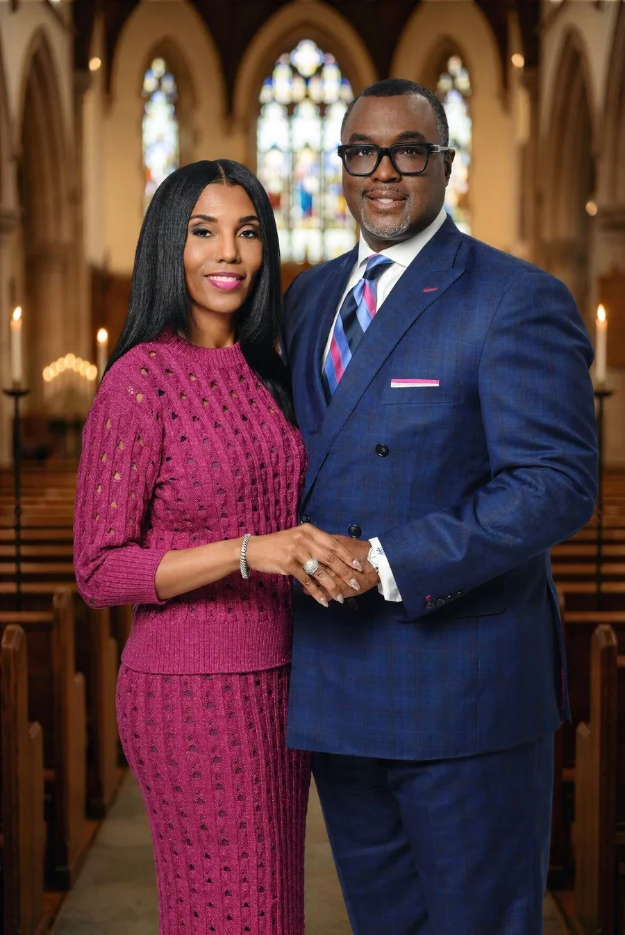 Dr. Marcus D. Davidson and First Lady Yvokia Davidson